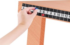 Cornhole Metal Steel Durable Scoreboard with Magnetic Score Keepers for Corn Hol