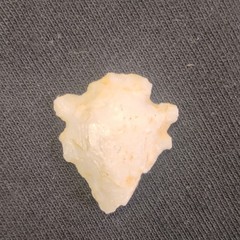 Native American arrowheads found in King George Virginia by Rappahannock River