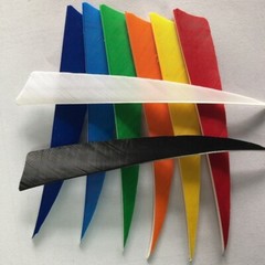 4 inch 5″ Archery Arrow Feather Natural Fletching Turkey Fletches Bow Arrow DIY