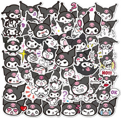 50Pcs Kuromi Stickers Pack Cute Stickers for Kids Teens Adults Waterproof Vinyl