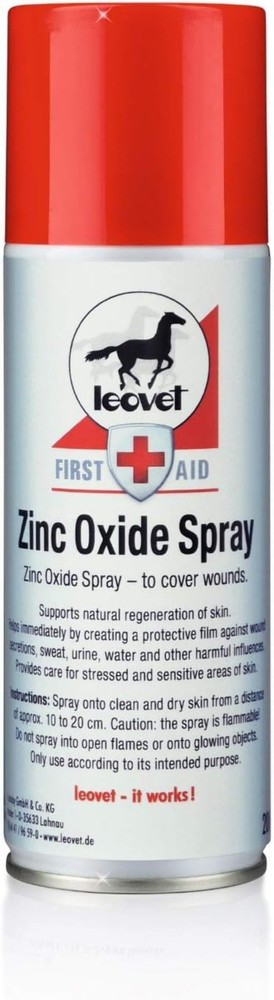Leovet Zinc Oxide Spray 200ml: Protect & Heal Your Horse’s Skin