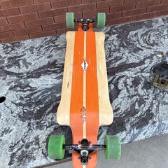 LongBoards LLC LJAW UR32 UR32 32 in Cruising Complete Longboard Iron Maiden