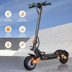 FREEBOY H9 6000W Peak 60V30A Foldable Electric Scooter Dual Motar for Adults US