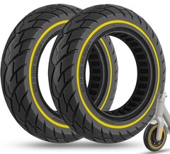 10×2.125 Solid Tire, Scooter Tire Fit for Turboant X7 Gotrax Apex Hiboy S2 Pr…