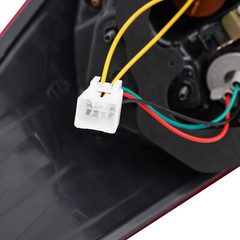 Left Driver Side Halogen Outer Tail Light Taillamp for 2017 2018 Kia Forte Sedan