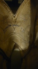 Vintage Dan Post Men’s 9D Brown Leather Western Cowboy Boots Pointed Toe Pull-On