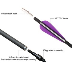 56″Archery Takedown Recurve Bow 18-50lbs Metal Riser for Hunting Shooting Target