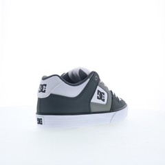 DC Pure DC01782027-GYLGWH Mens Gray Leather Skate Inspired Sneakers Shoes