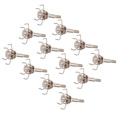 12Pc 100grain 150grain 150grain Crossed Broadhead Arrow Head Bow Archery Hunting