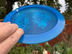 Blue Teedevil Prototype First Run (Pre-Release) Disc Golf 175G Innova #3301