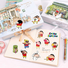 100pcs Cartoon Anime Shin Chan Waterproof Stickers Laptop Phone Decal Set – NEW