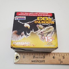 Lot Airgun Paintball CO2 Cylinders 12 Grams 43 Count Crosman Eagle Air