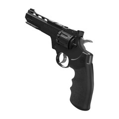 Crosman CCP8B2 Vigilante CO2 10 Rounds BB / .177 Pellet Air Revolver, Black