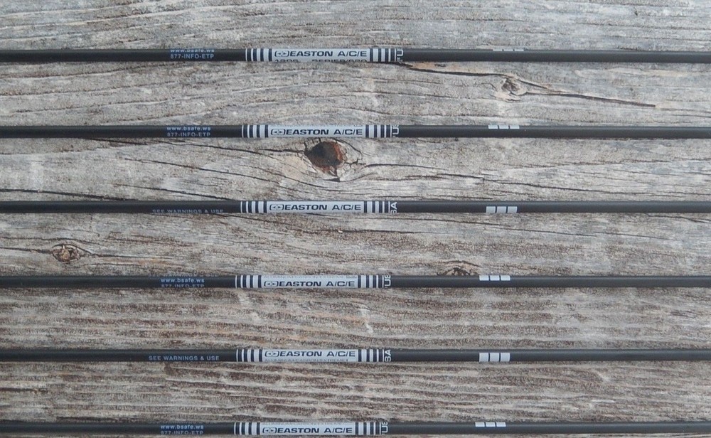 ACE ARCHERY ARROW SHAFTS 1/2 DZ
