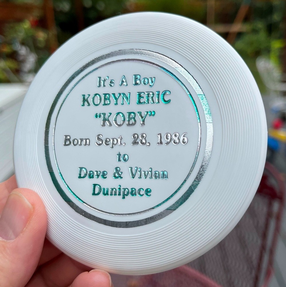Dave Dunipace Birth MINI Disc Golf Frisbee #465 PDGA (Free Innova Pin) Wham-O