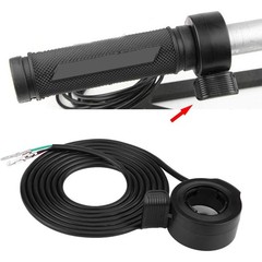 Universal 7/8″ 22mm Thumb Throttle for 24V 36V 48V E-Bike Electric Bike Scooters