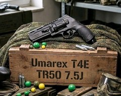 Umarex T4E (2292176) TR50 GEN 2 Paintball CO2 Paintball Revolver – New – 7.5J