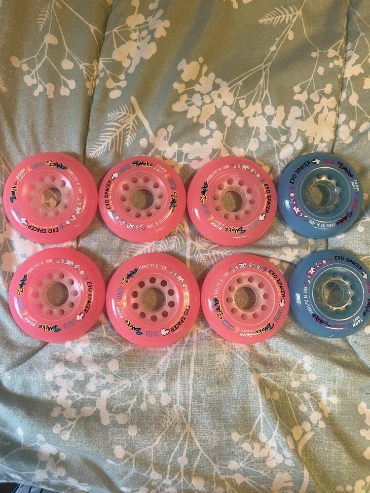 Labeda Smoke 80/76 Xsoft Soft Wheels Set of 8 Like Whips