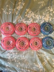 Labeda Smoke 80/76 Xsoft Soft Wheels Set of 8 Like Whips
