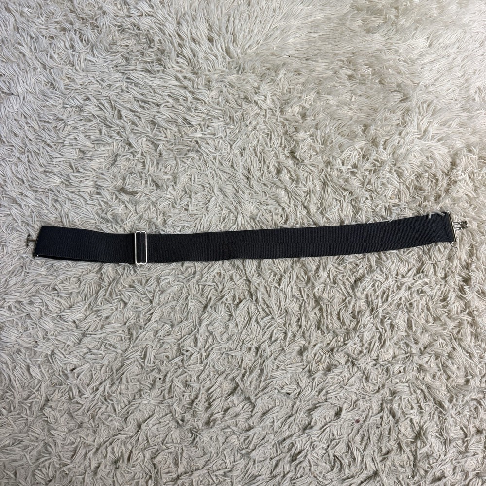 Grey Elastic English Horseback Riding Belt