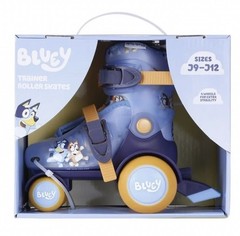Bluey Kids Training Roller Skates Combo Pack,Adjustable Sizing,Size 9-12,Unisex
