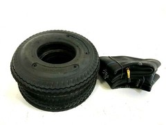 Two Tires Fit Razor E300 E325 E325s 2.80/2.50-4, 2.50-4,front rear tire tube kit