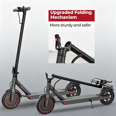 LADPED 10‘’ Electric Scooter 500W 22MPH Max Speed Adult APP Smart control Shock