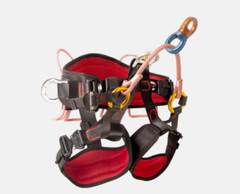 Arborist Saddle Tree Climbing Half Body Harness Rope Bridge Caving Rescue New