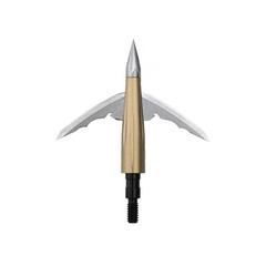 Beast Broadheads 2.0″ 100 Grain 3-Pack with BEAST Technology [3PACK-100g-2.0in]