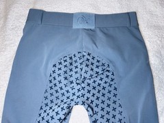 Ovation Riding Tights Pants Womens 28R Blue Mid Waisted 27.5” Inseam Full Seat