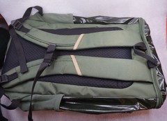 Swiss Tech Spacey Top Loader Backpack Green Laptop Pocket New
