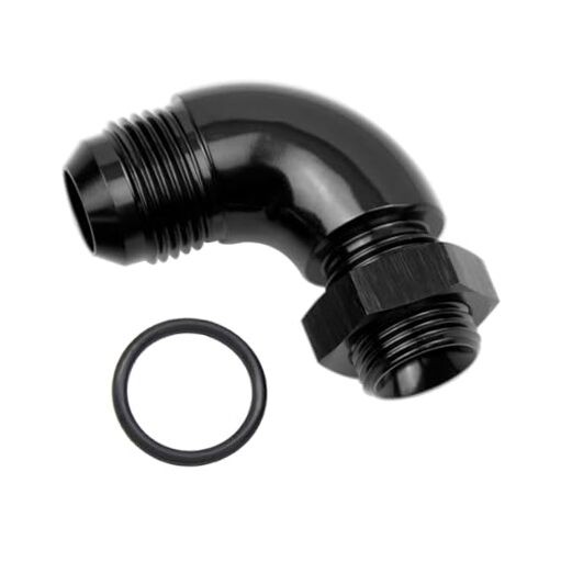 90 degree 10AN Male Flare to 8AN ORB Port Full Flow 10AN to 8AN ORB 90 Degree