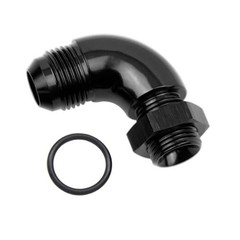 90 degree 10AN Male Flare to 8AN ORB Port Full Flow 10AN to 8AN ORB 90 Degree