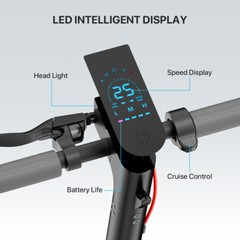 ADULT Electric Scooter A6L ECO, LONG RANGE 30KM 25KM/H HIGH SPEED +APP CONTROL