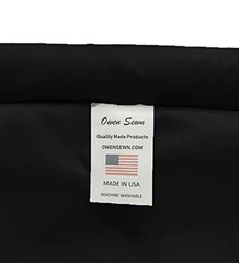 Heavy Duty 40inx50in Nylon Laundry Bag with Strap – Black