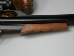 CUSTOM MADE WALNUT GRIPS & FOREARM GRIP RIGHT HAND AIR FORCE TALON P, SS, CONDOR
