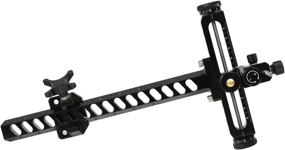 Archery Recurve Bow Sight T Shape Adjustable Shooting Target Sights for Hunting