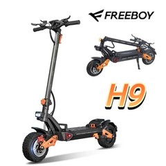 FREEBOY H9 6000W Peak 60V 30Ah Foldable Electric Scooter Dual Motar for Adults..