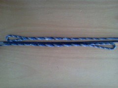 Hand Twisted 3-ply B-55/Dacron Flemish Bow string for any recurve or longbow