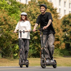 Megawheels 10″ Electric Scooter Adults Foldable eScooter Shock Absorption & APP