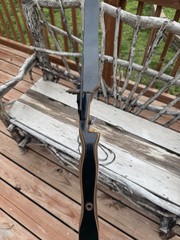 Vintage Bear Archery Black Panther Hunter Recurve Bow 52” 45/50# Right Handed
