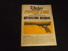 Vintage Daisy Powerline 717 Single Pump Air Gun – Tested Good