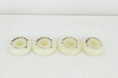 Labeda White Gripper 76mm Soft Inline Hockey Wheels 4-Pack (0410-444)