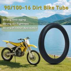 2 PCS 90/100-16 Dirt Bike Tube 3.00-16 Inner Tube