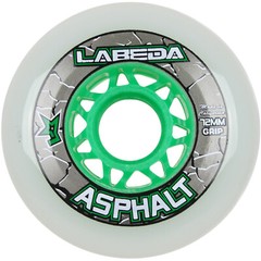 Labeda Asphalt Outdoor Inline Roller Hockey Wheels 72mm White 83A Outdoor Single