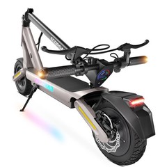 Off-road Electric Scooter Adults 1000W Folding E-Scooter with APP 31MPH 48V 13Ah