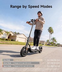 NAVEE V25 Electric Scooter for Adults, 20MPH, 15 Miles Range,10″ Tires, Commuter