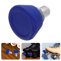 Roller Skate Toe Stoppers Replacement 5/8 in Rubber Skate Stoppers Plugs with…