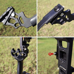 Recurve Bow Set for Adults – 51″ Takedown Bow with 12 Arrows, 30-50Lb Options
