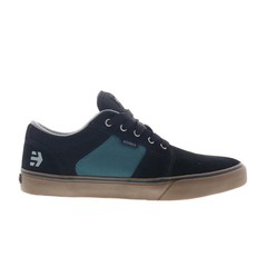 Etnies Barge LS 4101000351387 Mens Black Suede Skate Inspired Sneakers Shoes 9.5